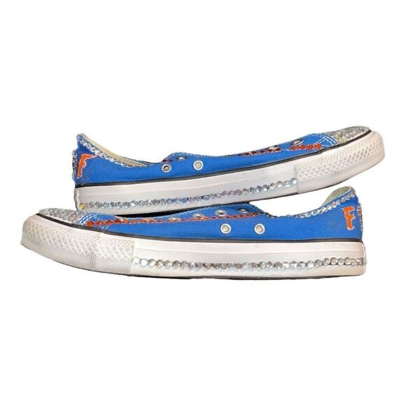 Crystallized Florida Gators Converse Bling-Custom-made men’s 8 woman’s 10 - Picture 6 of 6